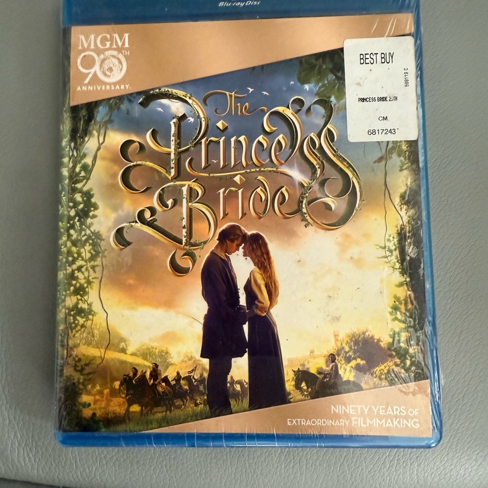 THE PRINCESS BRIDE MGM 90th ANNIVERSARY EDITION - BLU-RAY  BRAND NEW & SEALED